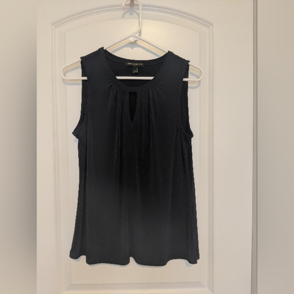 Banana Republic Navy Sleeveless Top